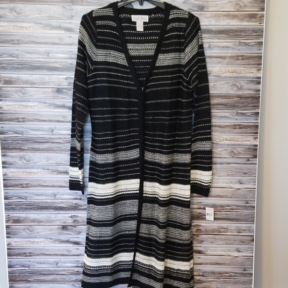 Long cardigan sweater size medium NWT